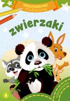 Maluszkowe malowanie. Zwierzaki. Autor: WYDAWNICTWO SKRZAT. SmakLiter.pl Okładka książki Maluszkowe malowanie. Zwierzaki