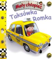 Mały chłopiec. Taksówka Romka w.2019. Autor: Nathalie Belineau. SmakLiter.pl Okładka książki Mały chłopiec. Taksówka Romka w.2019