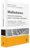 Okładka książki Małżeństwo (zawarcie małżeństwa, prawa...