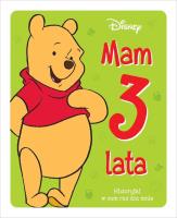 Okładka książki Mam 3 lata. Historyjki w sam raz dla mnie. Disney