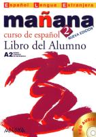 Manana 2 alumno. Autor: Barbera Isabel Lopez, Paz Bartolome Alonso, Zaragueta Pilar Alzugaray. SmakLiter.pl Okładka książki Manana 2 alumno