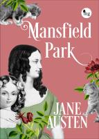 Mansfield Park. Autor: Jane Austen. SmakLiter.pl Okładka książki Mansfield Park