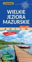 Map. tur.- Wielkie Jeziora Mazurskie lam. 1:50 000. Autor:   Praca zbiorowa. SmakLiter.pl Okładka książki Map. tur.- Wielkie Jeziora Mazurskie lam. 1:50 000