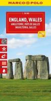 Mapa drogowa Anglia, Walia 1:350 000. Autor:   Praca zbiorowa. SmakLiter.pl Okładka książki Mapa drogowa Anglia, Walia 1:350 000