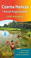 Mapa kajakowa - Czarna Hańcza 1:50 000. Autor:   Praca zbiorowa. SmakLiter.pl Okładka książki Mapa kajakowa - Czarna Hańcza 1:50 000