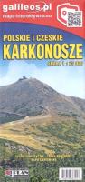 Mapa - Karkonosze 1:25 000. Autor: praca zbiorwa. SmakLiter.pl Okładka książki Mapa - Karkonosze 1:25 000