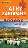 Mapa kieszonkowa - Tatry, Zakopane laminowana. Autor:   Praca zbiorowa. SmakLiter.pl Okładka książki Mapa kieszonkowa - Tatry, Zakopane laminowana