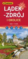 Mapa - Lądek Zdrój i okolice 1:15 000. Wydawca: Compass. SmakLiter.pl Opakowanie Mapa - Lądek Zdrój i okolice 1:15 000