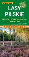 Mapa Lasy Pilskie. Autor:   Praca zbiorowa. SmakLiter.pl Okładka książki Mapa Lasy Pilskie