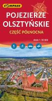 Mapa - Pojezierze Olsztyńskie 1:50 000. Autor:   Praca zbiorowa. SmakLiter.pl Okładka książki Mapa - Pojezierze Olsztyńskie 1:50 000