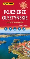 Mapa - Pojezierze Olsztyńskie część południowa. Autor:   Praca zbiorowa. SmakLiter.pl Okładka książki Mapa - Pojezierze Olsztyńskie część południowa