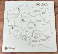 Opakowanie Mapa Polski. Znam swój kraj