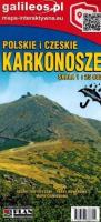 Okładka książki Mapa - Polskie i Czeskie Karkonosze 1:25 000