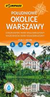 Mapa - Południowe okolice Warszawy 1:50 000. Wydawca: Compass. SmakLiter.pl Opakowanie Mapa - Południowe okolice Warszawy 1:50 000