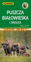 Mapa - Puszcza Białowieska 1:50 000. Wydawca: Compass. SmakLiter.pl Opakowanie Mapa - Puszcza Białowieska 1:50 000