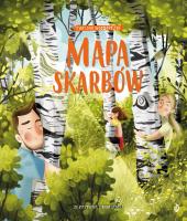 Mapa skarbów. Autor: Ewelina Włodarczyk. SmakLiter.pl Okładka książki Mapa skarbów