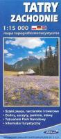 Opakowanie Mapa Tatry Zachodnie 1:15 000 WZKart