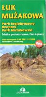 Mapa tur. - Łuk Mużakowa. Park Krajobrazowy.... Autor:   Praca zbiorowa. SmakLiter.pl Okładka książki Mapa tur. - Łuk Mużakowa. Park Krajobrazowy...