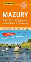 Mapa tur.-Mazury Pojez. Mrągowskie lam.. 1:50 000. Autor:   Praca zbiorowa. SmakLiter.pl Okładka książki Mapa tur.-Mazury Pojez. Mrągowskie lam.. 1:50 000