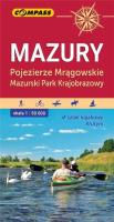 Okładka książki Mapa tur. - Mazury. Pojezierze Mrągowskie 1:50 000