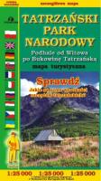 Mapa tur. - Tatrzański Park Narodowy 1:25 000. Autor: prca zbiorowa. SmakLiter.pl Okładka książki Mapa tur. - Tatrzański Park Narodowy 1:25 000