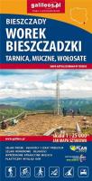 Mapa tur. - Worek Bieszczadzki, Tarnica... w.2024. Autor:   Praca zbiorowa. SmakLiter.pl Okładka książki Mapa tur. - Worek Bieszczadzki, Tarnica... w.2024