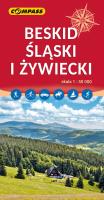 Okładka książki Mapa turystyczna - Beskid Śląski i Żywiecki w.2023