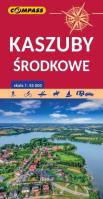 Okładka książki Mapa turystyczna - Kaszuby Środkowe 1:55 000