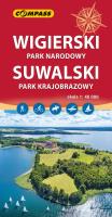 Mapa - Wigierski Park Narodowy, Suwalski. Autor:   Praca zbiorowa. SmakLiter.pl Okładka książki Mapa - Wigierski Park Narodowy, Suwalski
