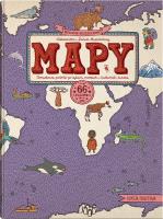 MAPY. Edycja fioletowa. Autor: Mizielińska Aleksandra, Mizieliński Daniel. SmakLiter.pl Okładka książki MAPY. Edycja fioletowa