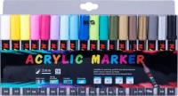 Opakowanie Marker akrylowe 18 kolorów M&G
