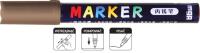 Opakowanie Marker akrylowy 1-2mm brązowy metalik (6szt) M&G