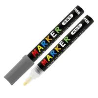 Opakowanie Marker akrylowy 1-2mm ciemnoszary (6szt) M&G