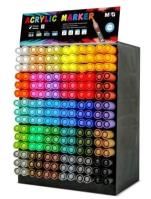 Marker akrylowy 1-4mm mix kolorów (30szt) M&G. Wydawca: M&G Writing Company. SmakLiter.pl Opakowanie Marker akrylowy 1-4mm mix kolorów (30szt) M&G