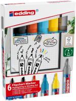 Opakowanie Marker do efektów na flipchartach 6 kolorów