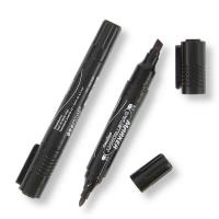 Marker olejowy dwustronny czarny (12szt). Wydawca: PENWORD. SmakLiter.pl Opakowanie Marker olejowy dwustronny czarny (12szt)