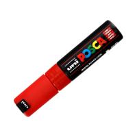 Opakowanie Marker PC-8K czerwony Posca Uni paczka 6 szt.