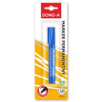 Opakowanie Marker permanentny Dong-a okrągła końcówka niebieski na blistrze