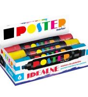 Opakowanie Marker Poster GR-1712K 6 kolorów FIORELLO