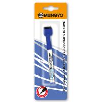 Marker suchościeralny mini z czyścikiem niebieski Mungyo blister. Wydawca: Mungyo. SmakLiter.pl Opakowanie Marker suchościeralny mini z czyścikiem niebieski Mungyo blister