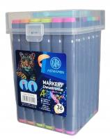 Opakowanie Markery artystyczne kwadratowe dwustronne Astrapen 36 kolorów