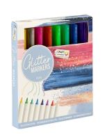 Opakowanie Markery brokatowe 8 kolorów