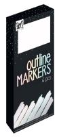Opakowanie Markery konturowe 6 kolorów