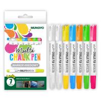 Markery kredowe Mungyo 7 kolorów. Wydawca: Mungyo. SmakLiter.pl Opakowanie Markery kredowe Mungyo 7 kolorów