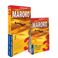 Maroko 3w1 przewodnik + mapa. Autor: Hanaf Grażyna. SmakLiter.pl Okładka książki Maroko 3w1 przewodnik + mapa