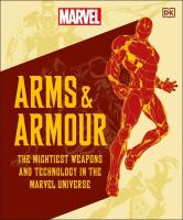 Marvel Arms and Armour. Autor: Jones Nick. SmakLiter.pl Okładka książki Marvel Arms and Armour