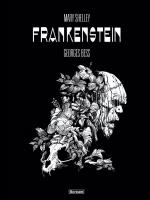 Mary Shelley. Frankenstein. Autor: Georges Bess. SmakLiter.pl Okładka książki Mary Shelley. Frankenstein