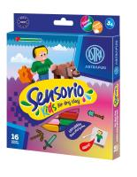 Masa plastyczna Astrafun Sensorio Kids Pixel 16 kolorów 1szt.mix. Wydawca: ASTRA art-pap. SmakLiter.pl Opakowanie Masa plastyczna Astrafun Sensorio Kids Pixel 16 kolorów 1szt.mix