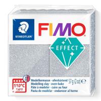 Opakowanie Masa termoutwardzalna Fimo 57g srebrny metaliczny
