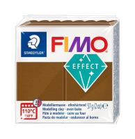 Opakowanie Masa termoutwardzalna Fimo Effect 57g brązowy